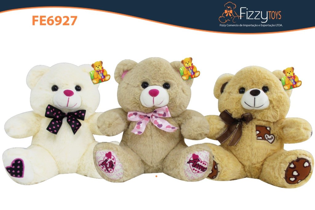 FE6927 PELUCIA URSO 27CM