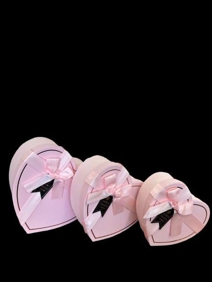 BOX CORAÇAO ROSA 