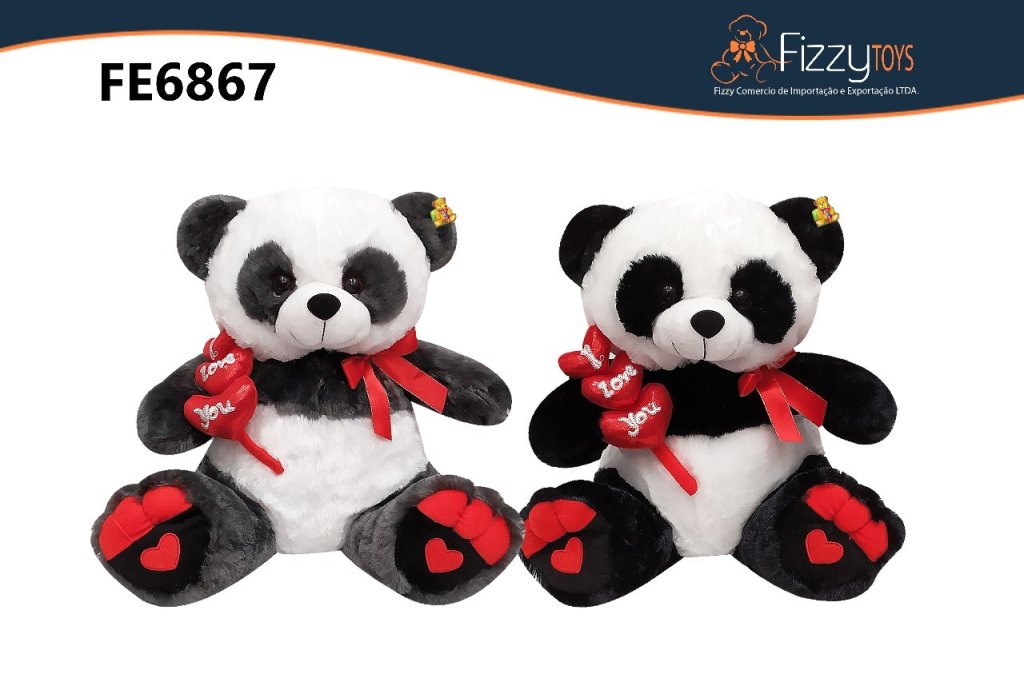 FE6867 PELUCIA PANDA 36CM