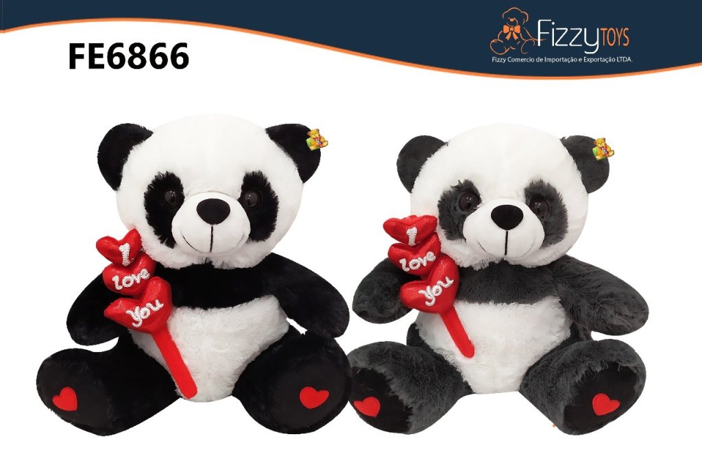 FE6866 PELUCIA PANDA 25CM 