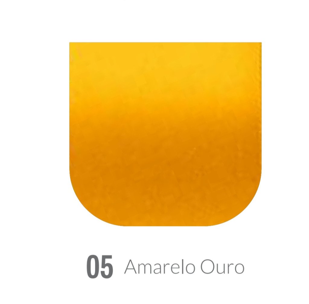 FITA CETIM AMARELO OURO 50 MTS