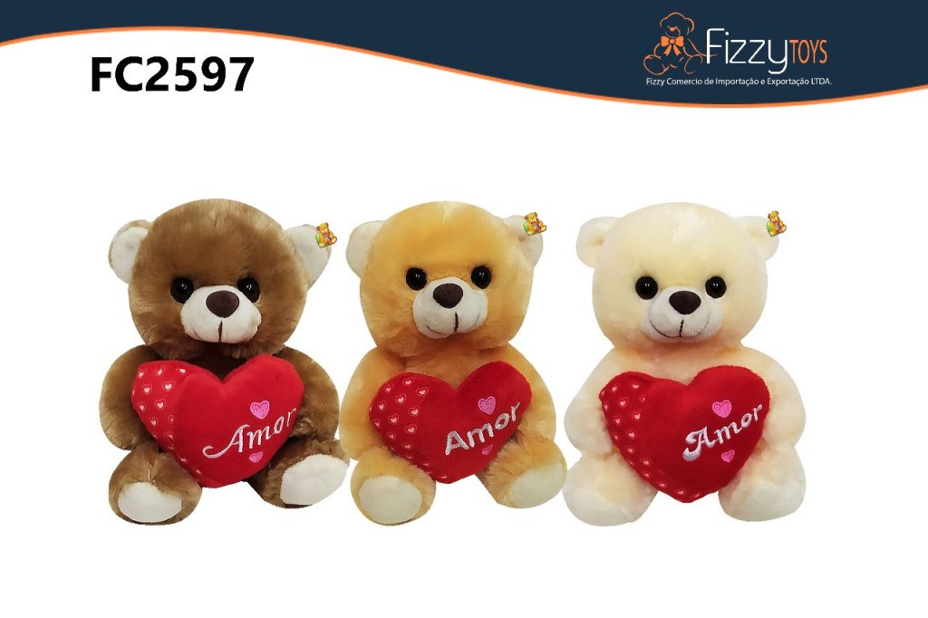  FC2597 PELUCIA URSO 18 CM 