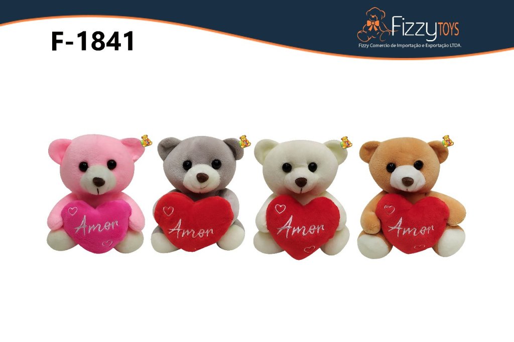 F1841 PELUCIA URSO 14 CM