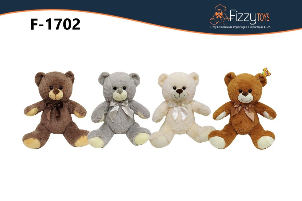 F1702 PELUCIA URSO 36CM