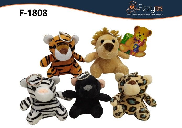 F1808 CHAVEIRO ANIMAIS 10CM