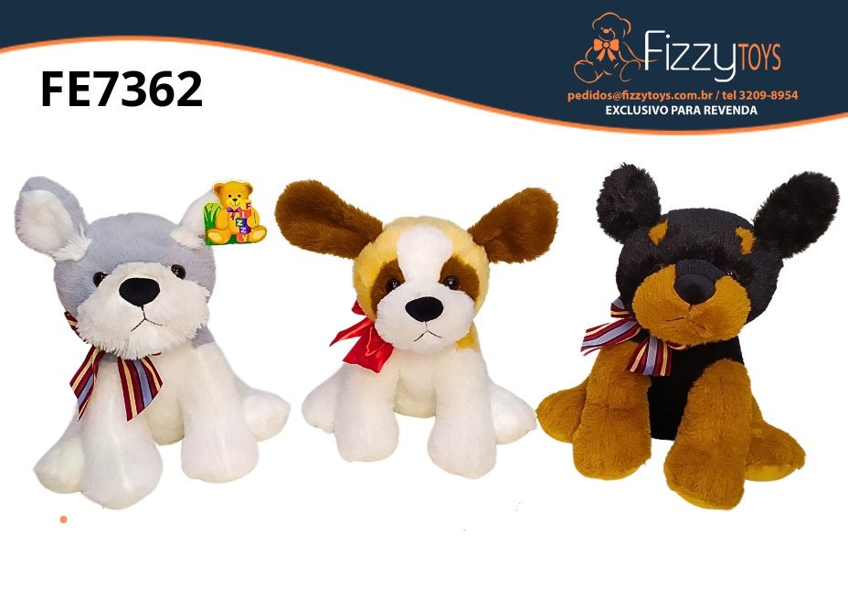 FE7362  PELUCIA CACHORRO 24CM
