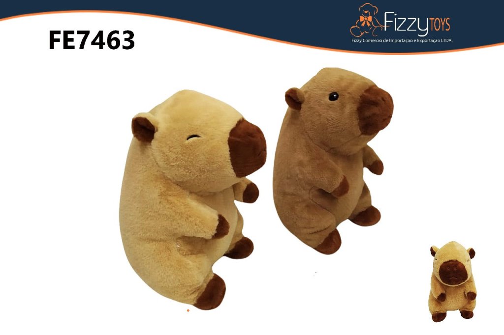 FE7463 PELUCIA CAPIVARA 28CM
