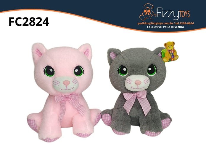 FC2824 PELUCIA GATO 30CM