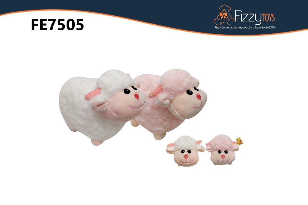 FE7505 PELUCIA OVELHA 23CM