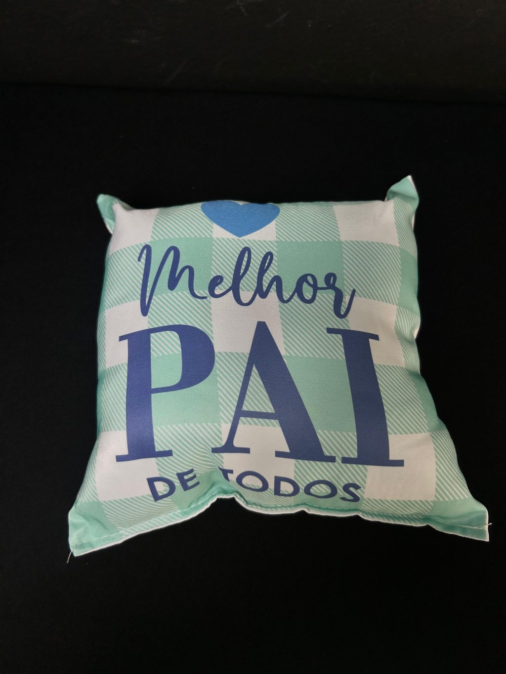 ALMOFADA QUADRADO P 20X20 MELHOR PAI DE TODOS REF 2565