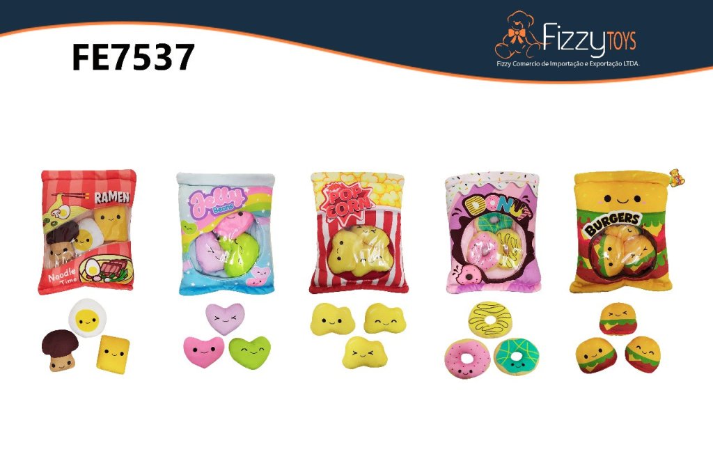 FE7537 PELUCIA FAST FOOD 20CM