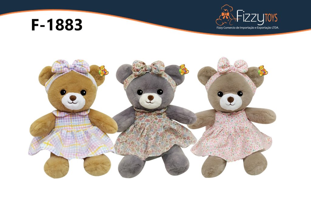 F1883 PELUCIA URSO 22CM