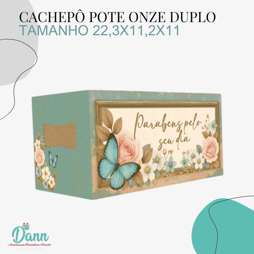 CACHEPO PAPER POTE 11 DUPLO C/1 UNIDADE PENELOPE REF 2957