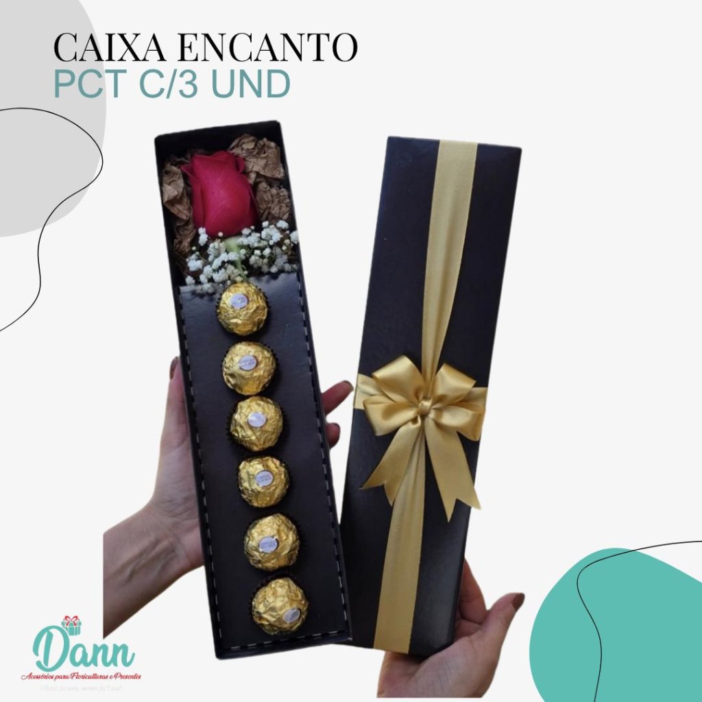 CAIXA PAPER ENCANTO PRETO REF 1561