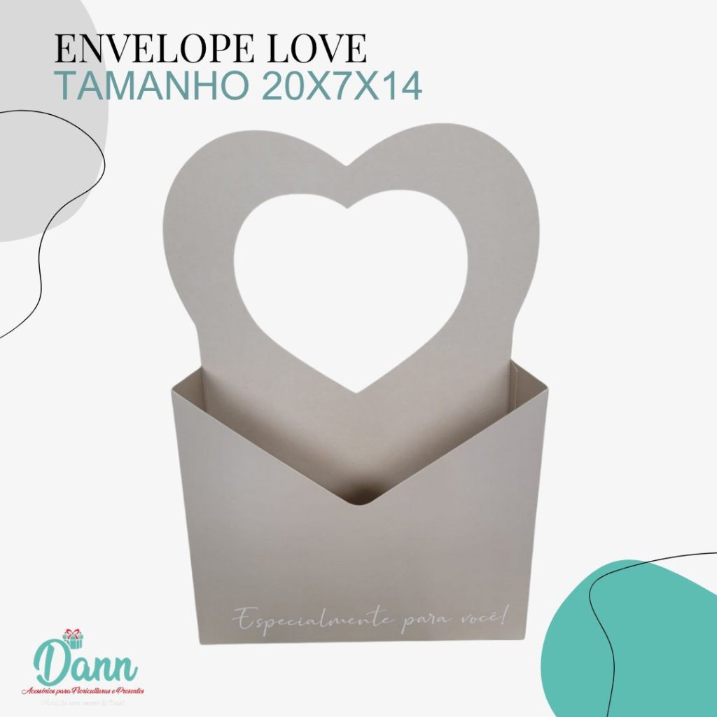 ENVELOPE LOVE PAPER AREIA REF 2495