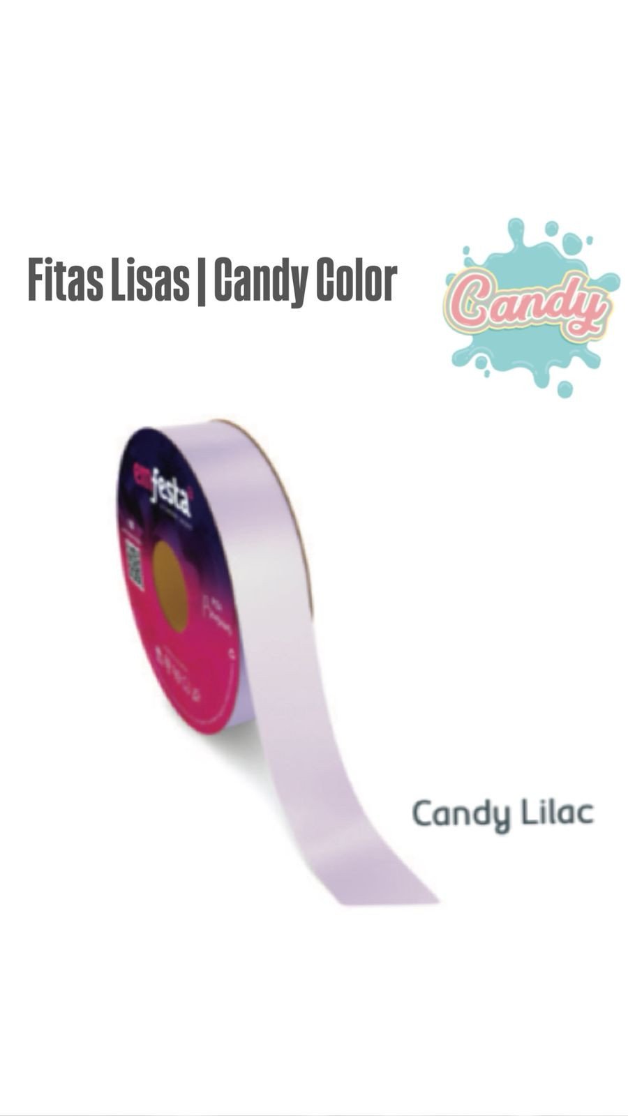 FITA LISA 30MM X 100MTS CANDY LILAC REF 3401