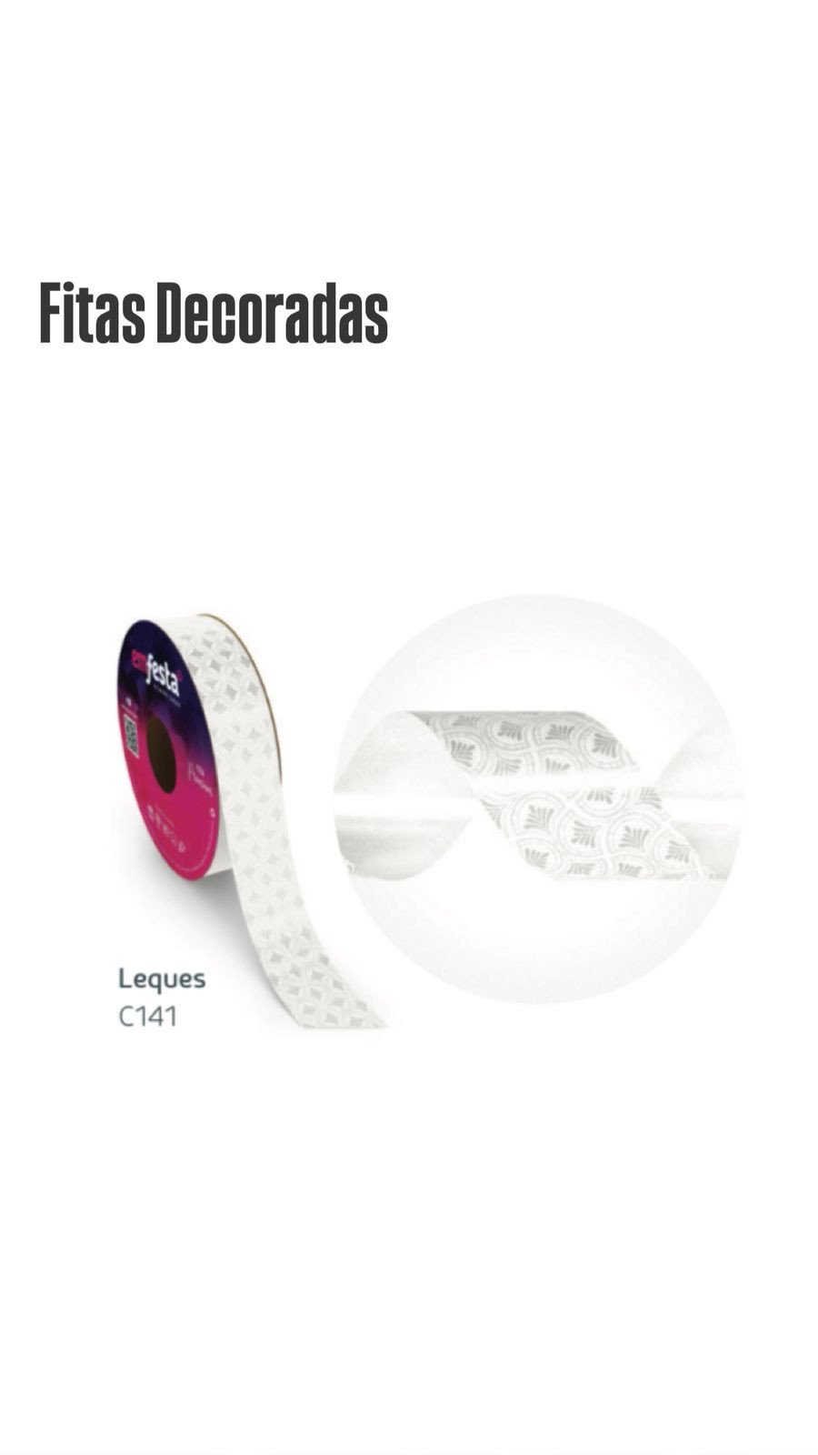 FITA DEC 30MMX100MTS C141 CRISTALLE LEQUES REF 3412