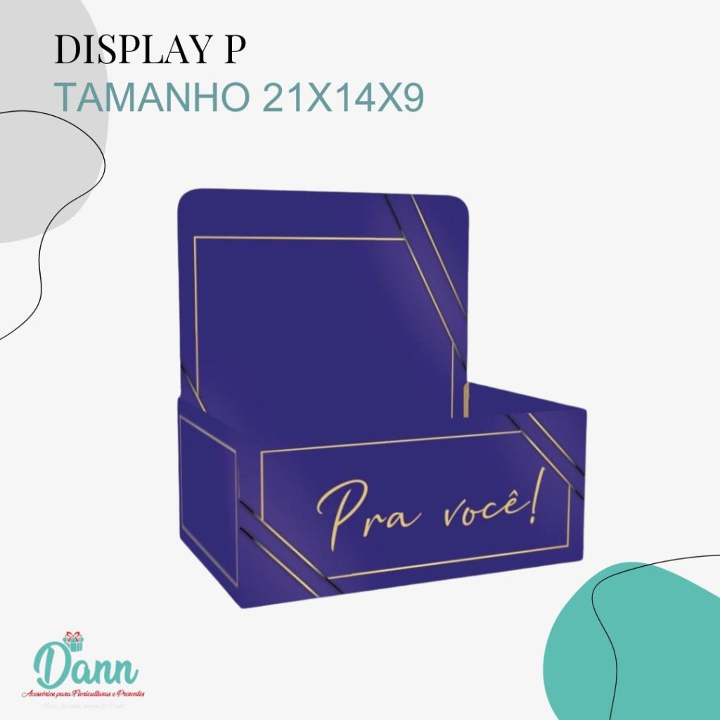 BANDEJA PAPER DISPLAY P DANILO AZUL  