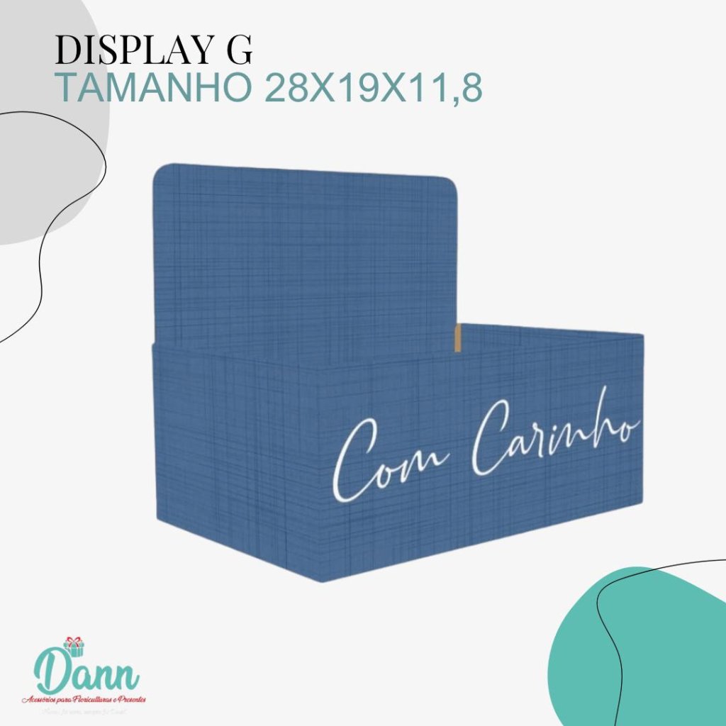 PAPER DISPLAY G LUCAS BLUE REF 3313