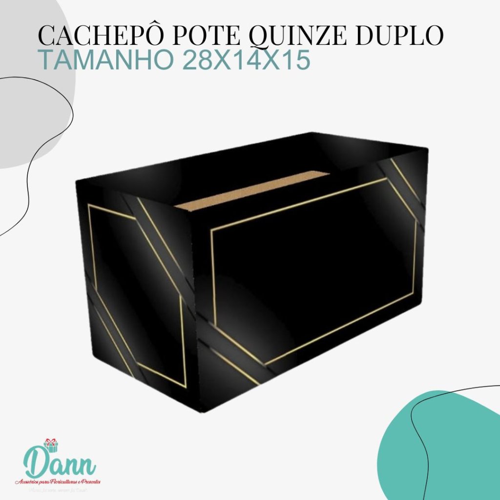 CACHEPO PAPER DUPLO POTE 15 DANILO PRETO REF 3552