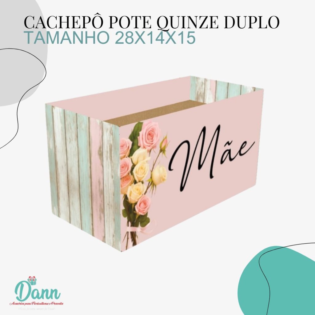 CACHEPO PAPER DUPLO POTE 15 RÔ REF 3561