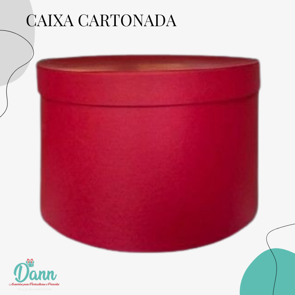 BOX LISA M VERMELHO QUEIMADO  23,5X15 REF 361