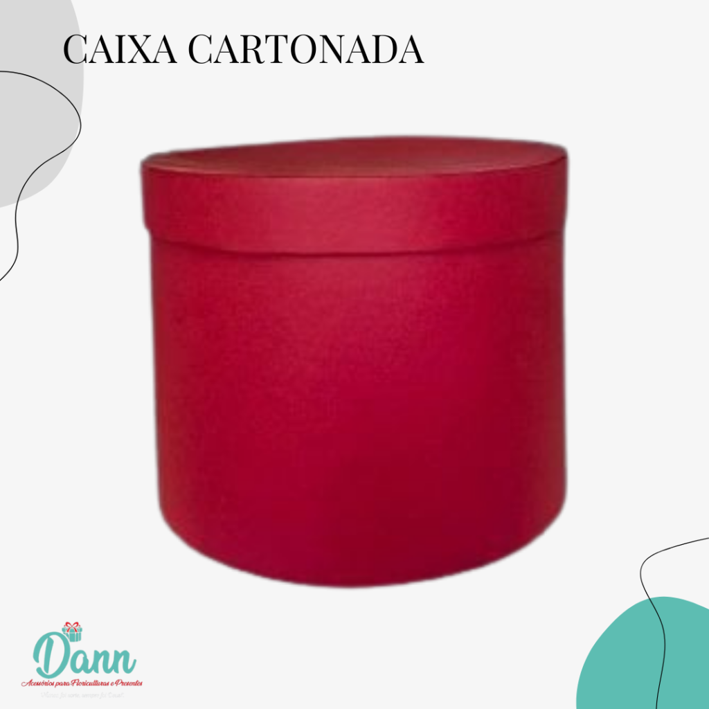 BOX LISA P VERMELHO QUEIMADO 17,5X14 REF 360