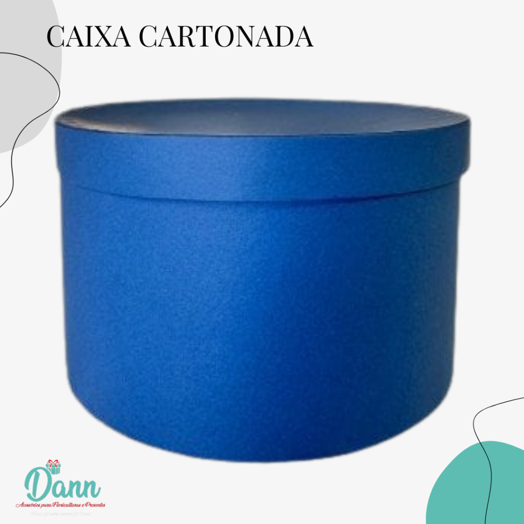 BOX LISA M AZUL ESCURO 23,5X15 REF 361