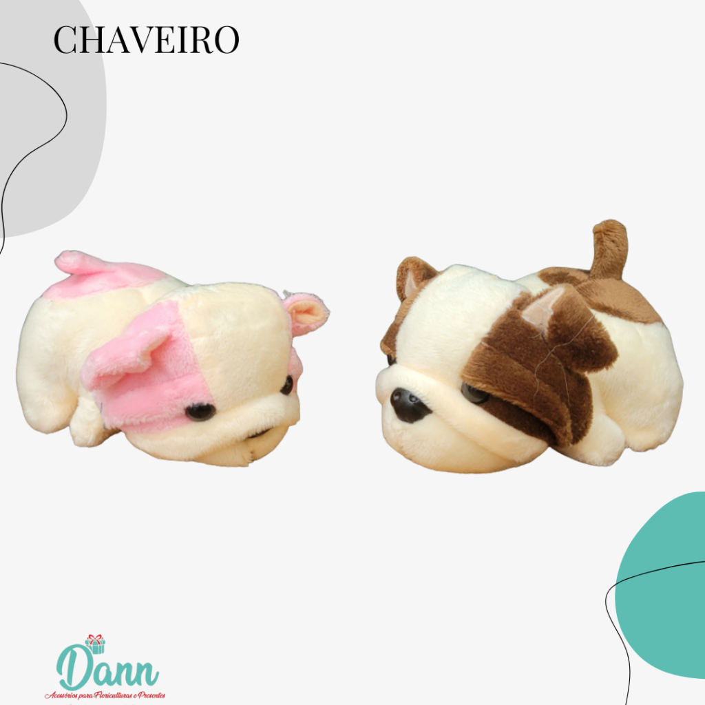 F6600016 CHAVEIRO CACHORRO BUDOG REF 884 C12