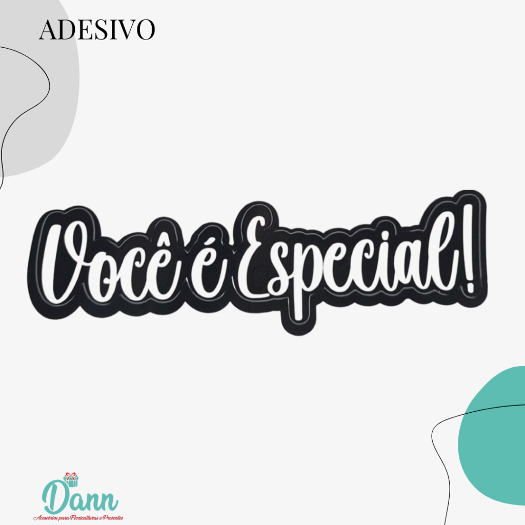 ADESIVO VOCE ESPECIAL