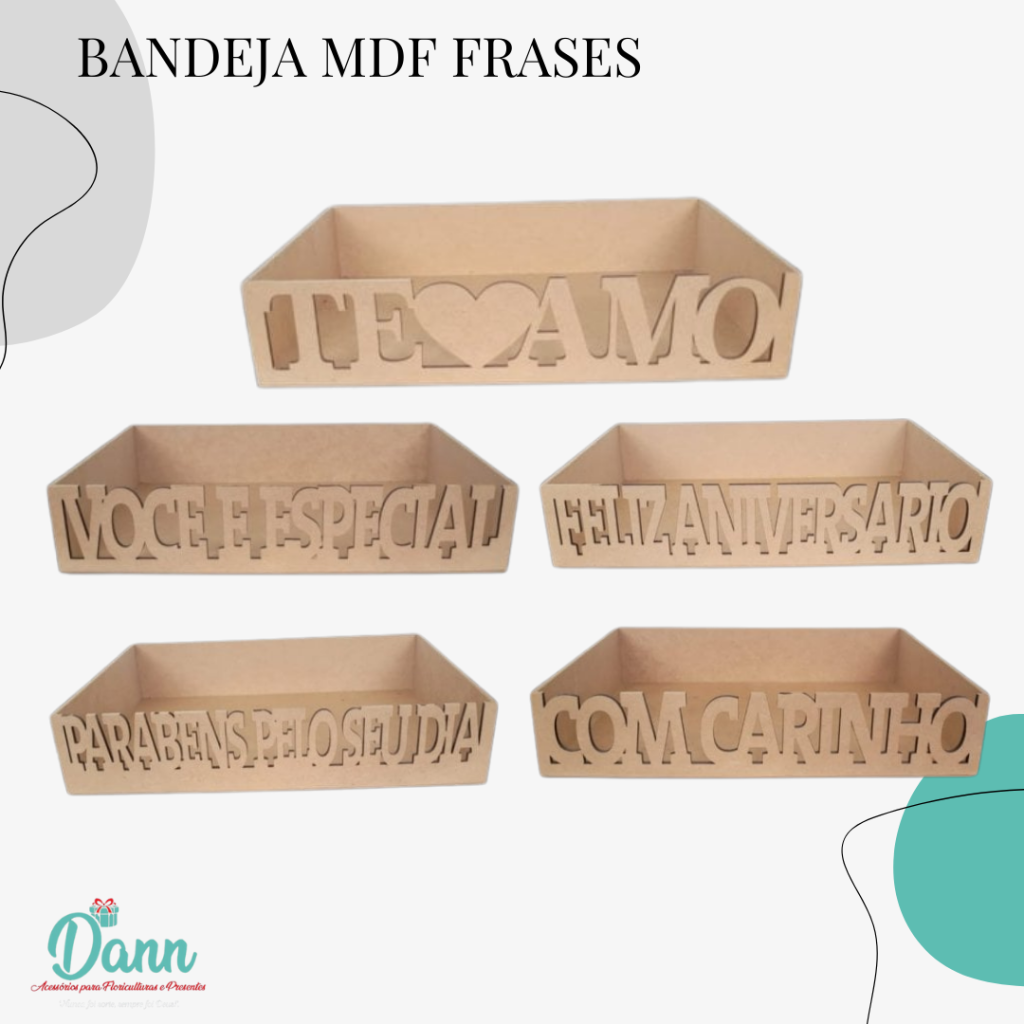 MDF BANDEJA REF 1235