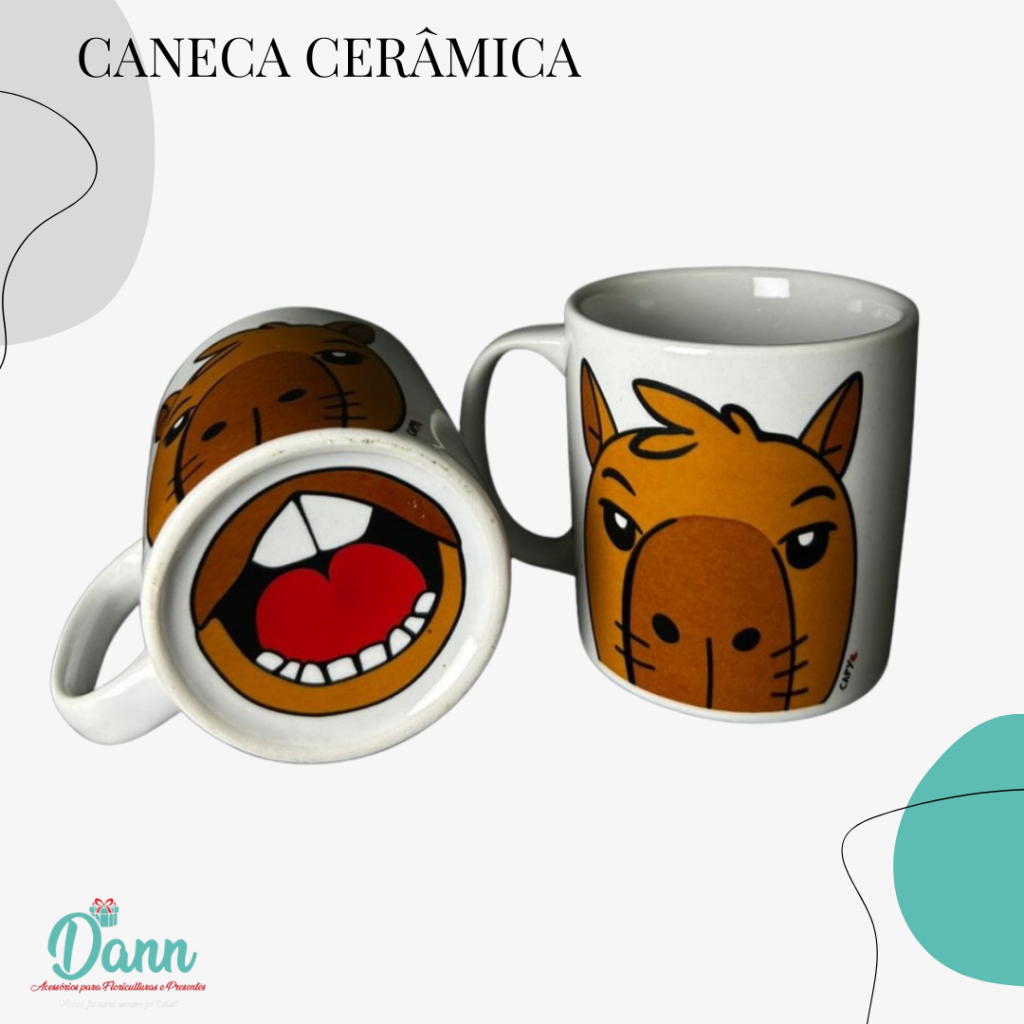 CANECAS CERAMICA REF 6098 CAPIVARA
