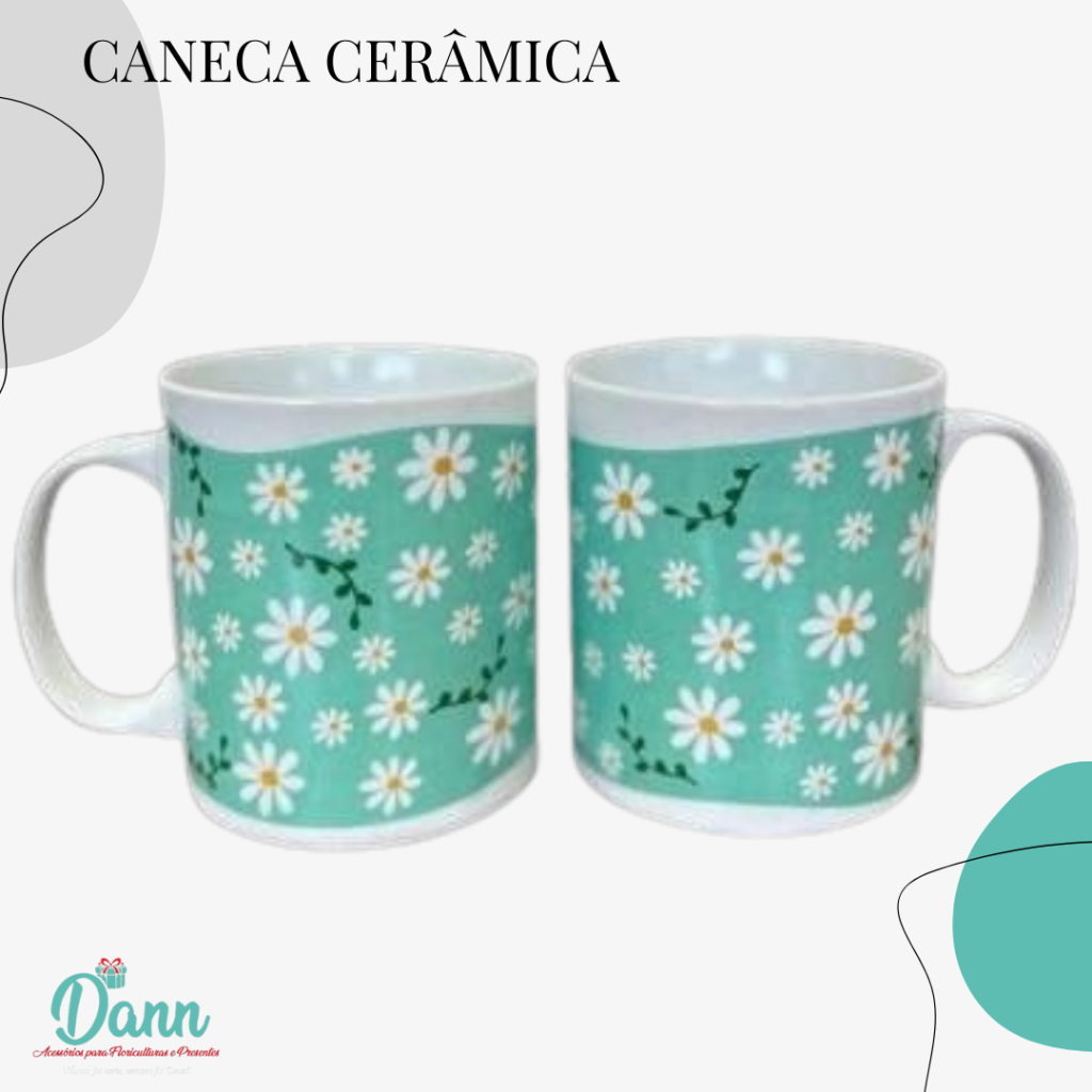 CANECA DE CERÂMICA REF 6075 320ML