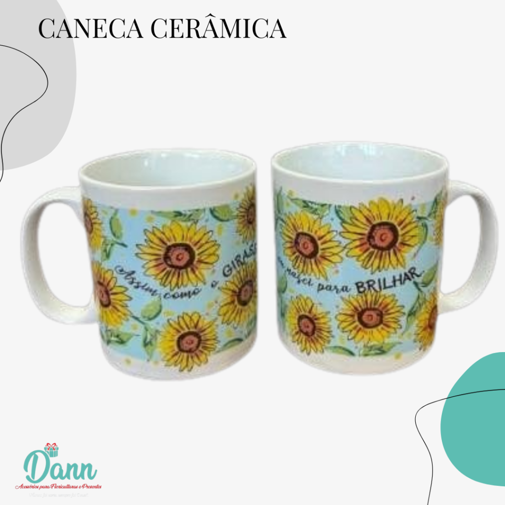 CANECA DE CERÂMICA REF 6074 320ML