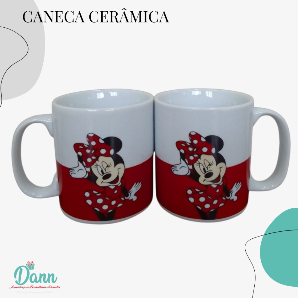 CANECA DE CERAMICA REF D72  320ML