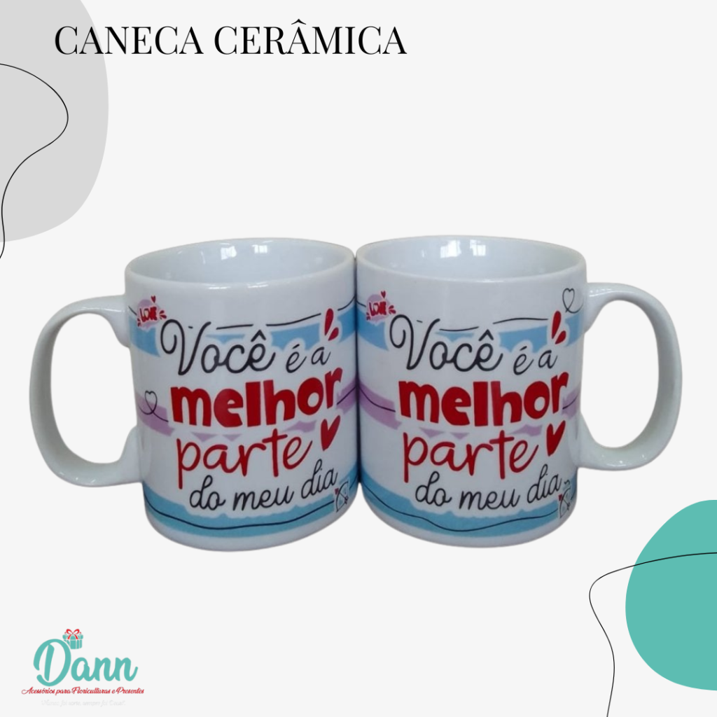 CANECA DE CERAMICA REF D71  320ML