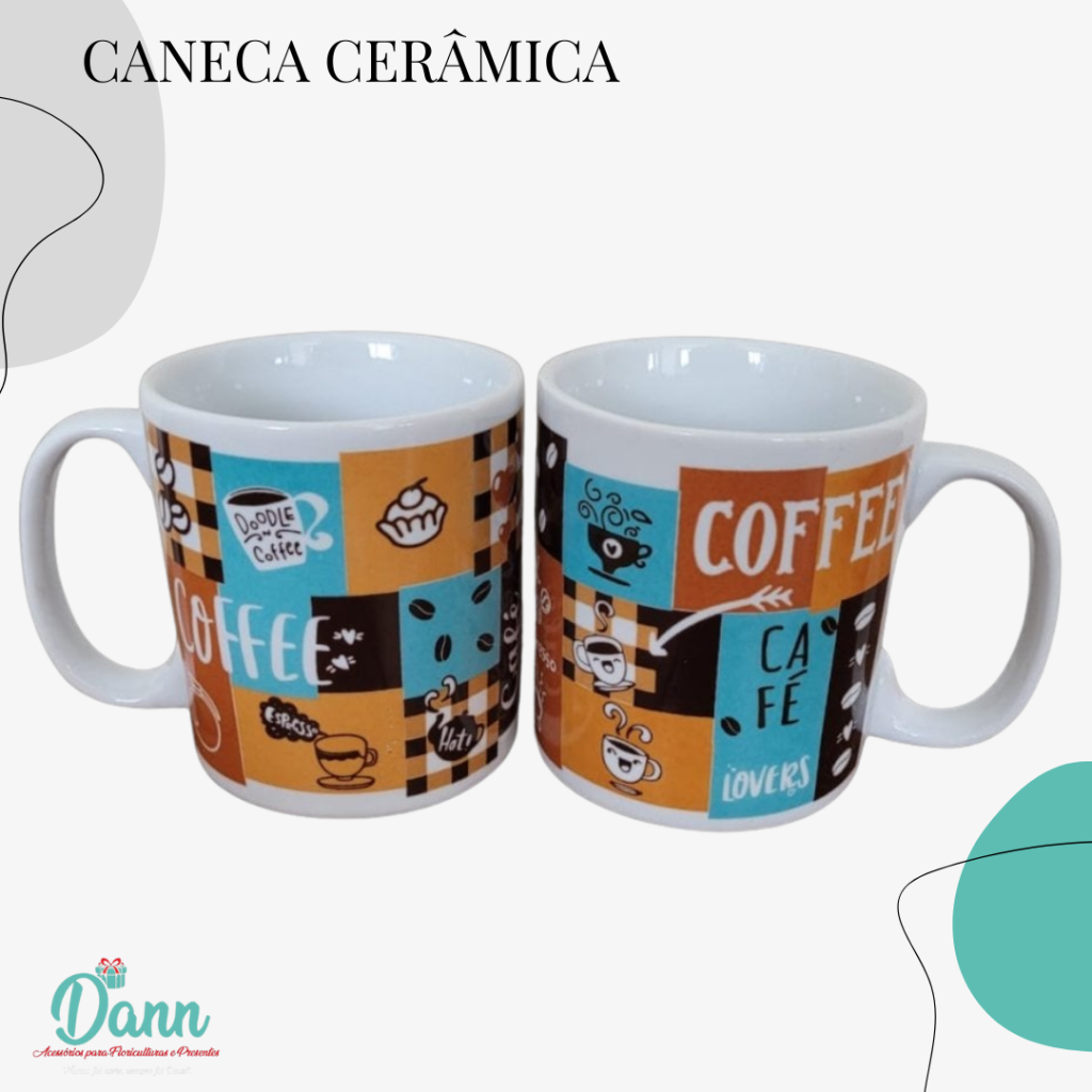 CANECA DE CERAMICA REF 6071  320ML