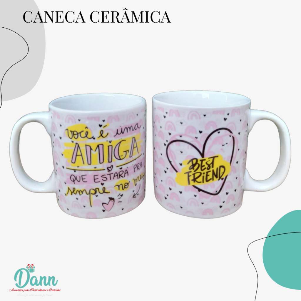 CANECA CERÂMICA REF D17 320ML