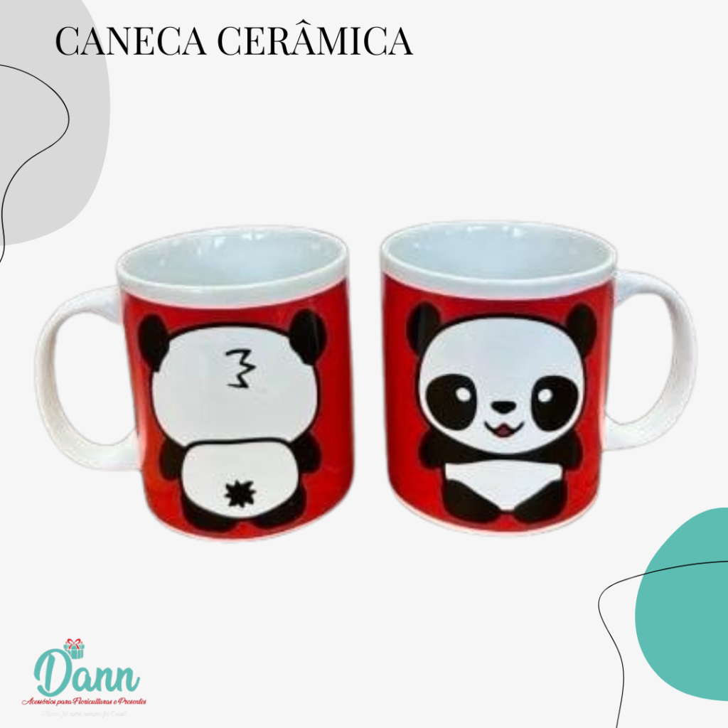CANECA CERÂMICA REF D11 320ML