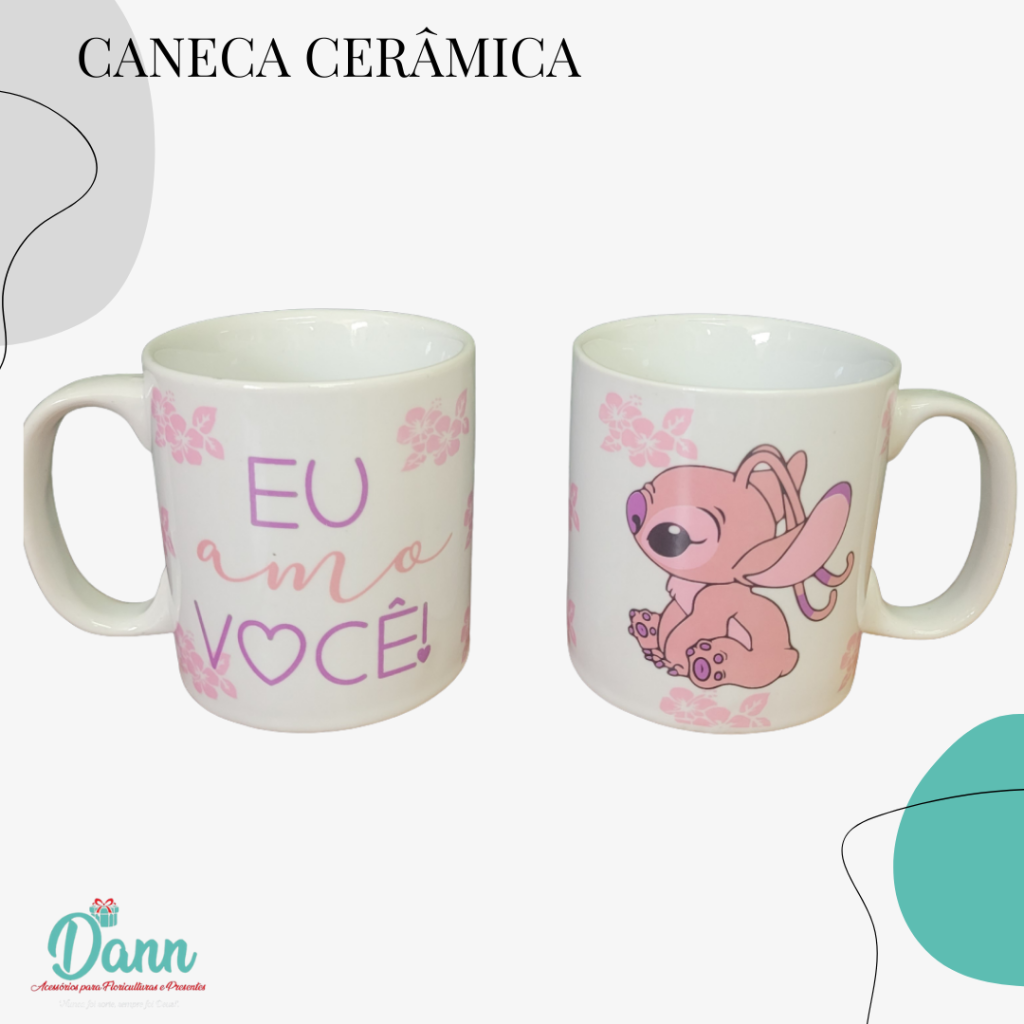  CANECA CERÂMICA STITCH REF 271 D44