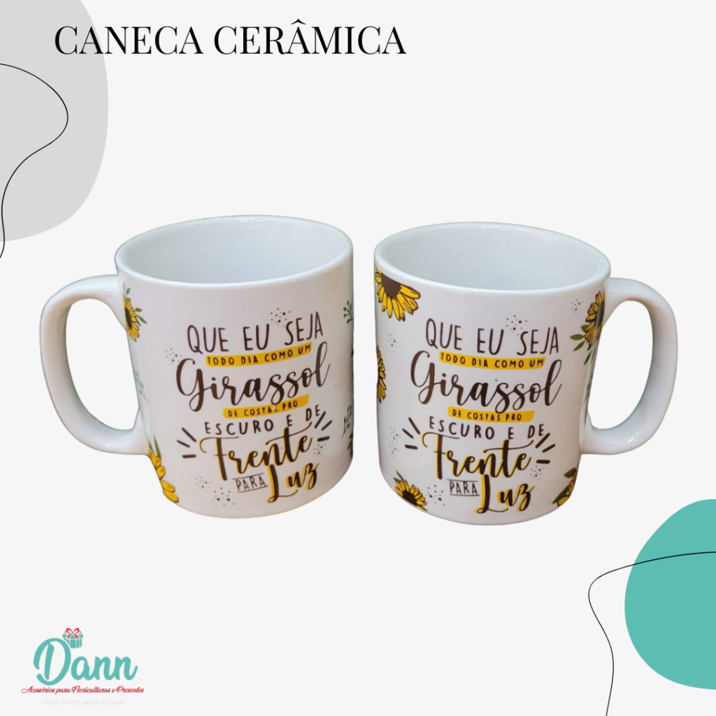  CANECA CERÂMICA REF D28 320ML