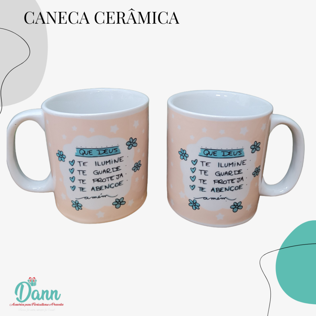 CANECA CERÂMICA REF D37 320ML