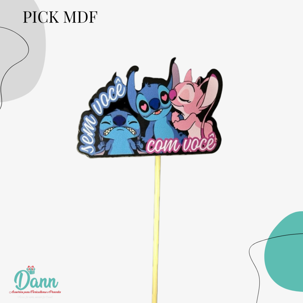 PACOTE C/10 PICK MDF REF 784-27