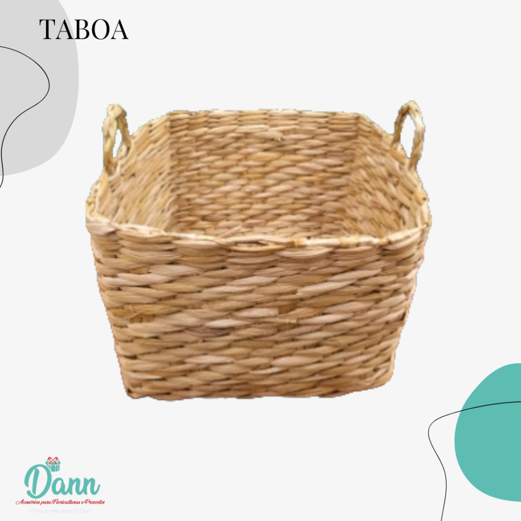  TABOA CESTO QUADRADO GG REF 1470 TAMANHO 30X30