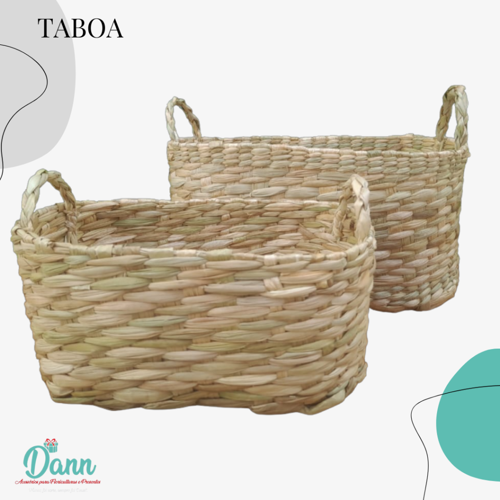  TABOA CESTO OVAL C ALÇA 