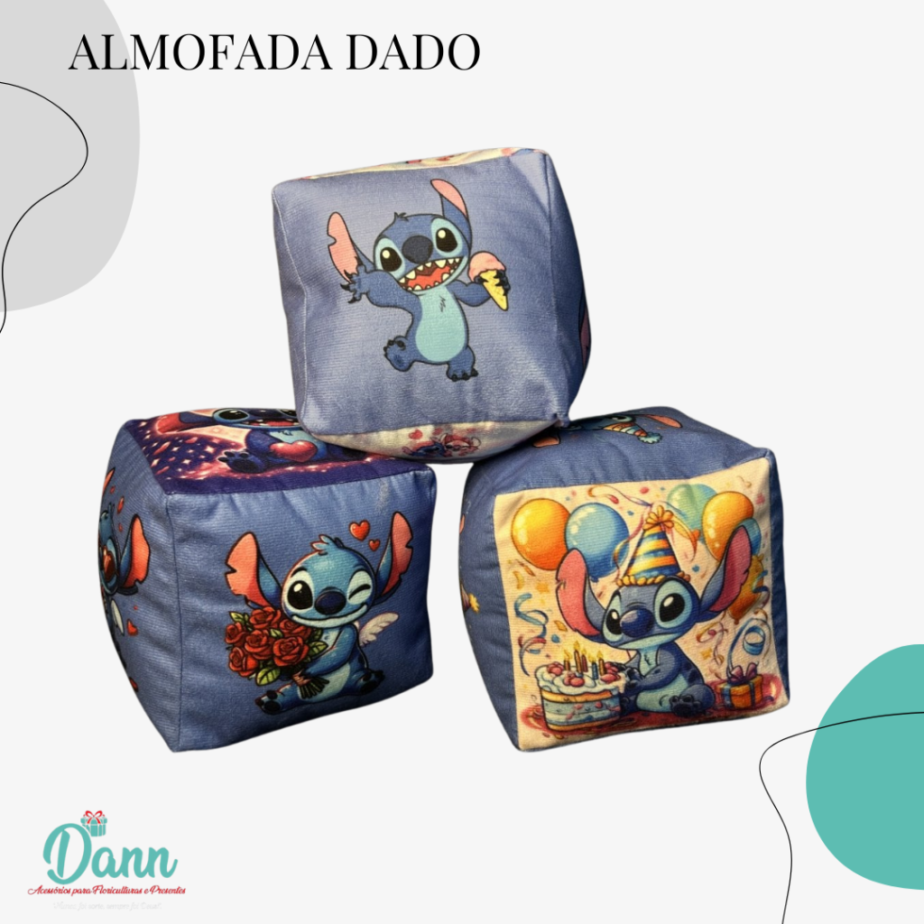 ALMOFADA DADO STITCH REF 2904