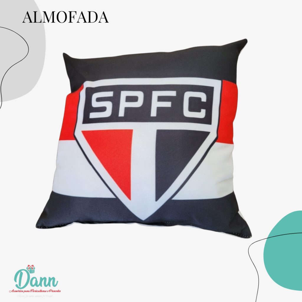 ALMOFADA QUADRADA 24x24 REF 786-SÃO PAULO