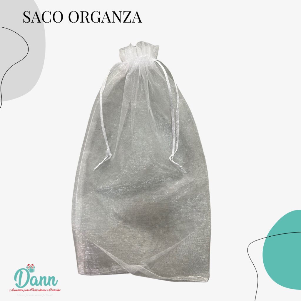 SACO ORGANZA C/10