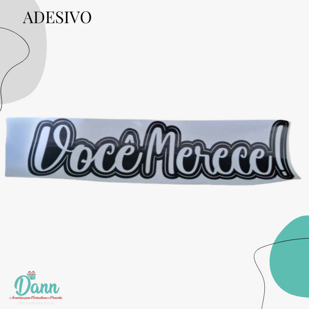  ADESIVO M VOCE MERECE 