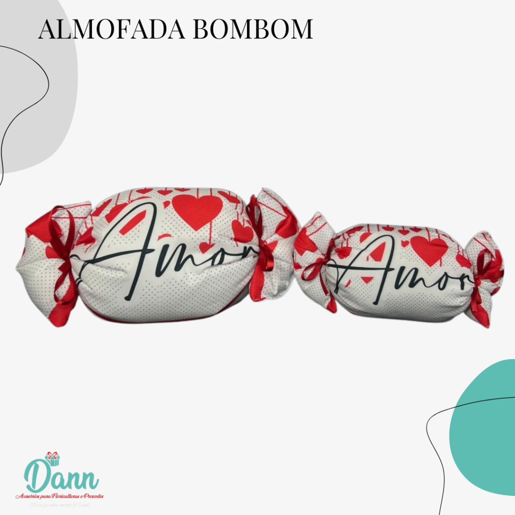 ALMOFADA BOMBOM AMOR